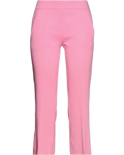 Carla G Cropped Trousers - Pink