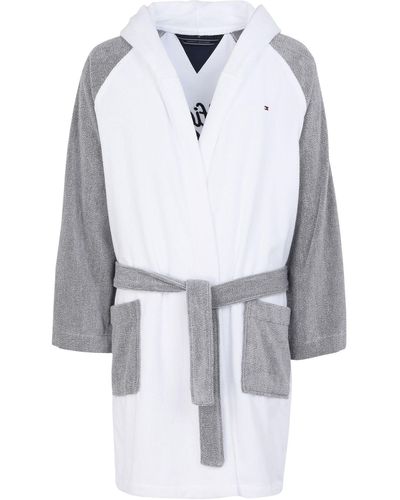 Tommy Hilfiger Dressing Gown Or Bathrobe - Grey