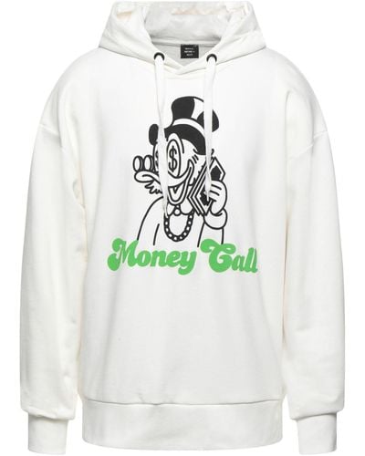 MAKE MONEY NOT FRIENDS Sweatshirt - White