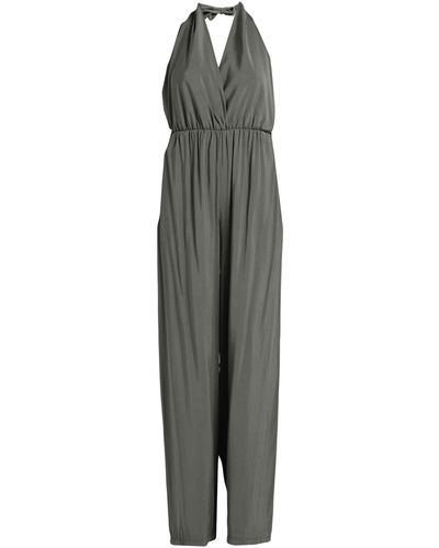 White Wise Jumpsuit - Grey