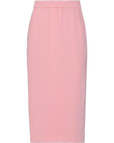 Semicouture Midi Skirt - Pink