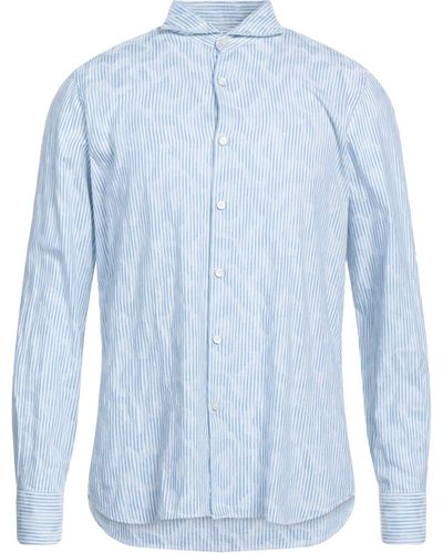 Alessandro Gherardi Sky Shirt Cotton - Blue
