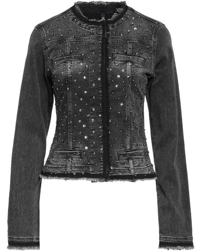 Liu Jo Jeansjacke/-mantel - Schwarz