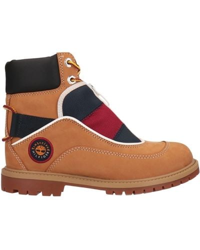 TOMMY HILFIGER x TIMBERLAND Ankle Boots - Brown