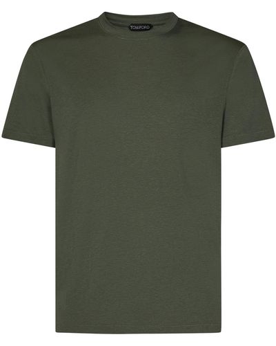 Tom Ford T-shirts - Grün