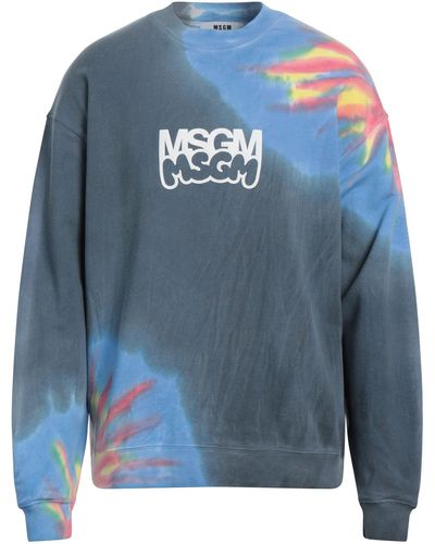 MSGM Sweat-shirt - Bleu