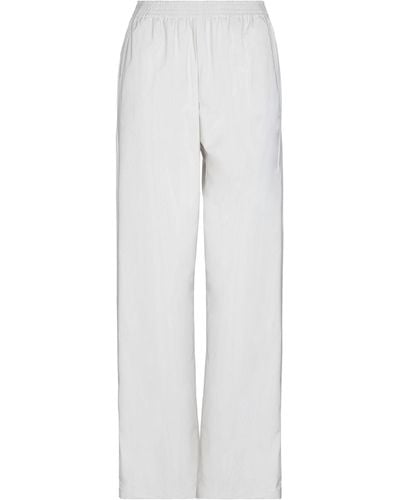 MM6 by Maison Martin Margiela Trousers - White