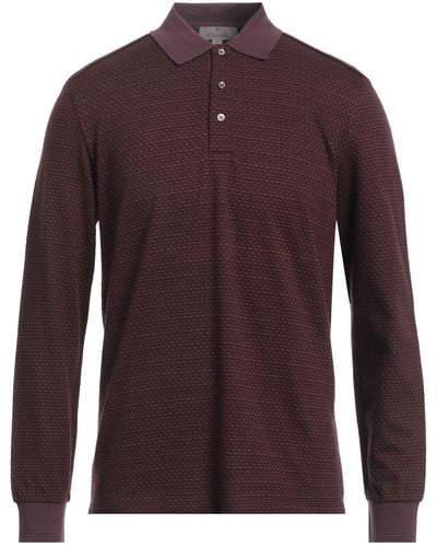 Canali Polo Shirt - Purple