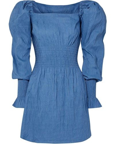 Anna Quan Mini Dress - Blue