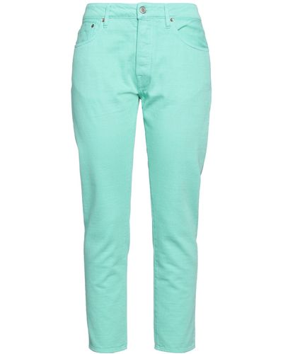 Golden Goose Pantaloni Jeans - Verde