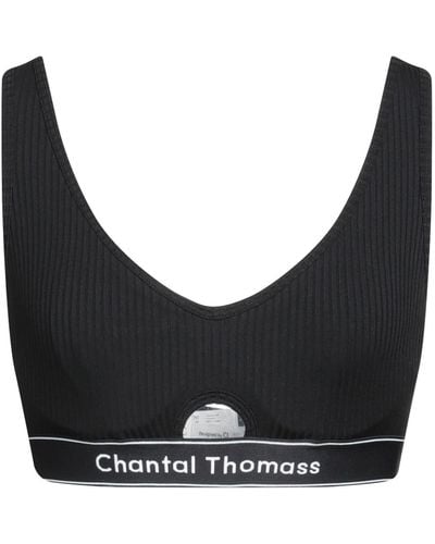 Chantal Thomass Badinage Bra 85C Black Elastane Polyamide ref