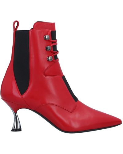 Casadei Ankle Boots - Red