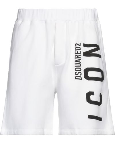 DSquared² Shorts & Bermuda Shorts - White