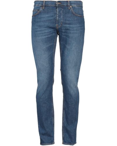 Aglini Pantaloni Jeans - Blu