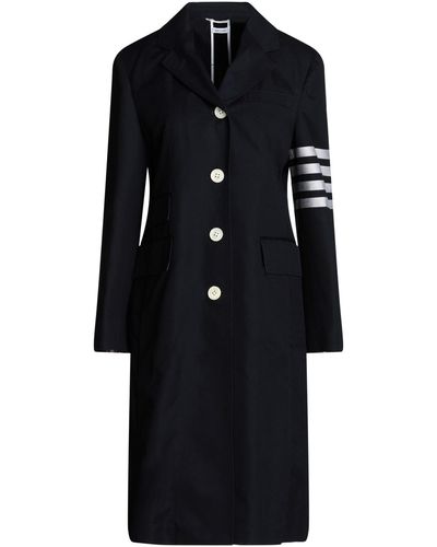 Thom Browne Overcoat & Trench Coat - Black