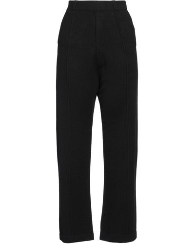 Not Shy Trousers Cashmere - Black