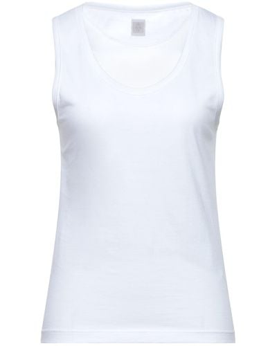 Eleventy Camiseta de tirantes - Blanco