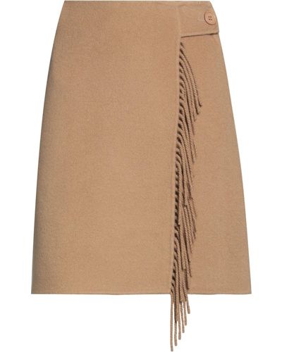 P.A.R.O.S.H. Mini Skirt - Natural