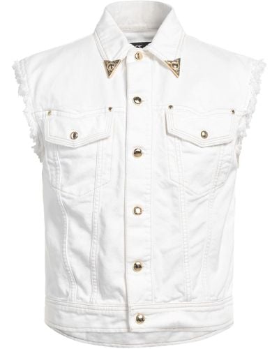 Versace Denim Outerwear - White