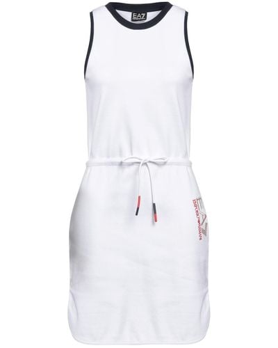 EA7 Mini-Kleid - Weiß