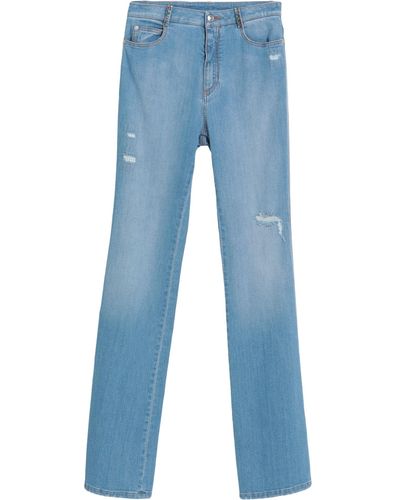 Ermanno Scervino Pantalon en jean - Bleu