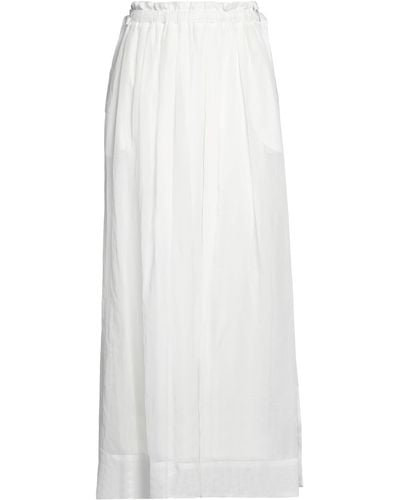 Brunello Cucinelli Maxi Skirt - White