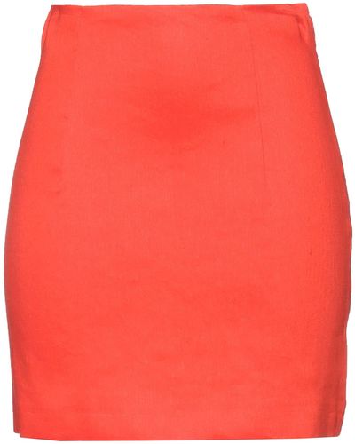 GAUGE81 Mini Skirt - Red