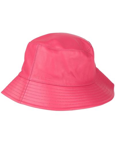 Yves Salomon Hat - Pink