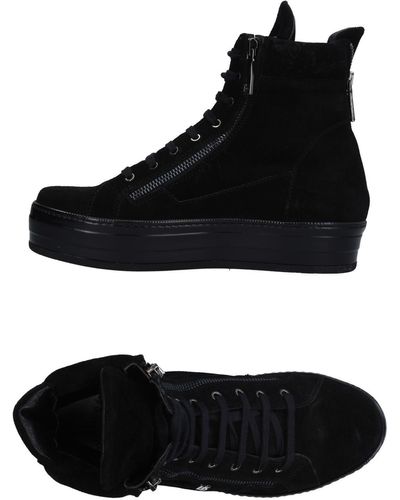 Roberto Botticelli Sneakers Soft Leather - Black