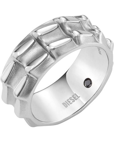 DIESEL Ring - Grey