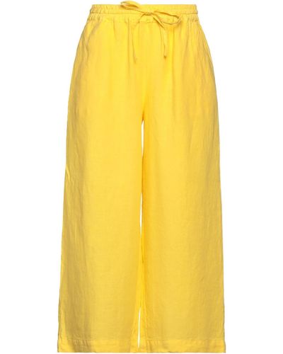 120% Lino Trousers - Yellow