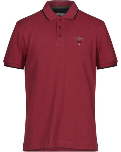 Aeronautica Militare Polo Shirt - Red