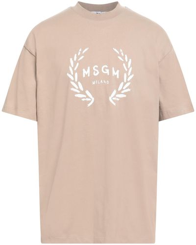 MSGM T-shirts - Natur