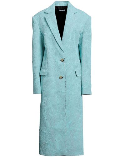 Krizia Overcoat & Trench Coat - Blue