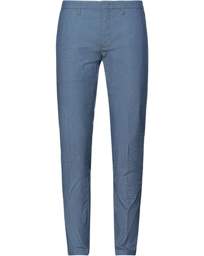 Siviglia Pastel Pants Cotton, Polyester, Elastane - Blue