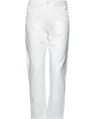 People Pantaloni Jeans - Bianco