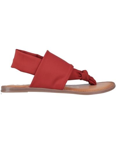Gioseppo Thong Sandal - Red