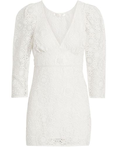 LoveShackFancy Mini Dress - White