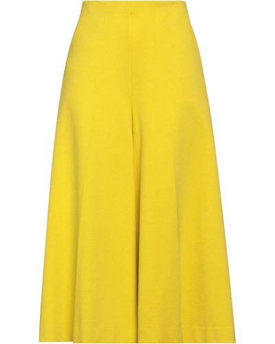 MEIMEIJ Cropped Trousers - Yellow