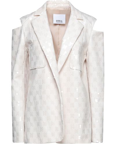 Erika Cavallini Semi Couture Blazer - White