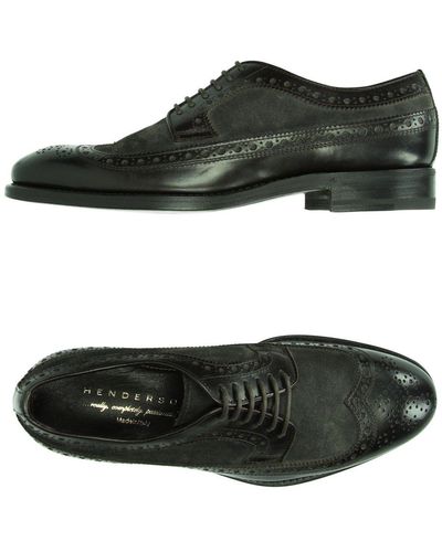 Henderson Lace-Up Shoes - Black