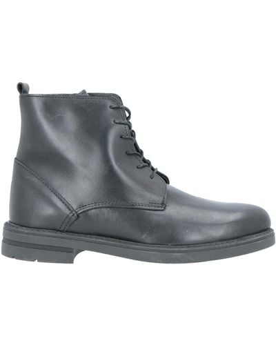 Tsd12 Ankle Boots Leather - Grey