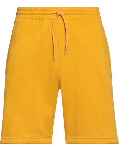 Reebok Shorts & Bermuda Shorts - Yellow