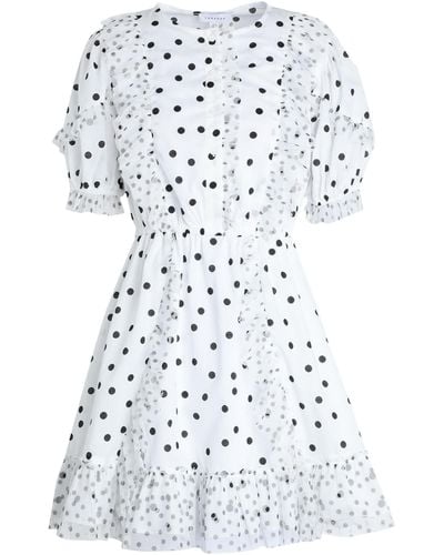 TOPSHOP Mini Dress - White
