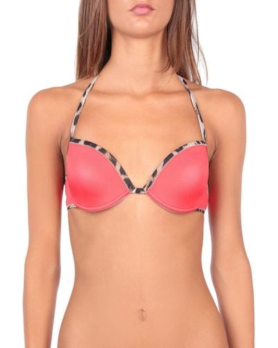 Roberto Cavalli Bikini Top - Red