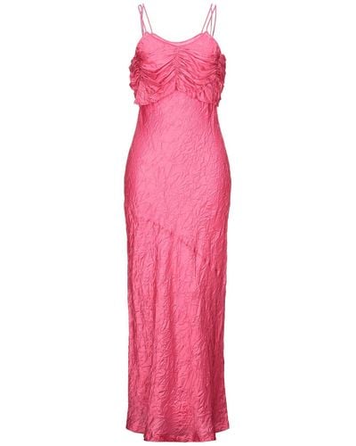Erika Cavallini Semi Couture Maxi-Kleid - Pink