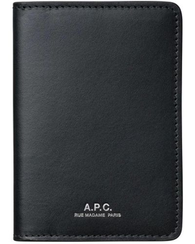 A.P.C. Brieftasche - Schwarz