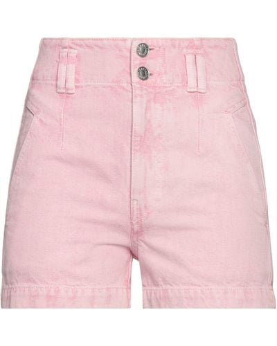 Isabel Marant Shorts Jeans - Rosa