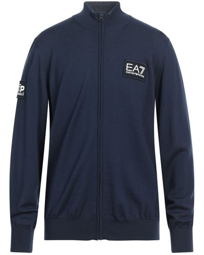 EA7 Cardigan - Blu