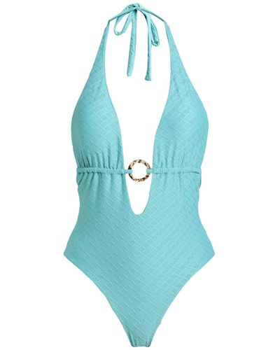 IU RITA MENNOIA One-piece Swimsuit - Blue